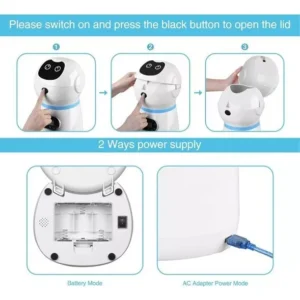 Dispensador Alimentador Automatico Para Mascotas Perros Gato 3